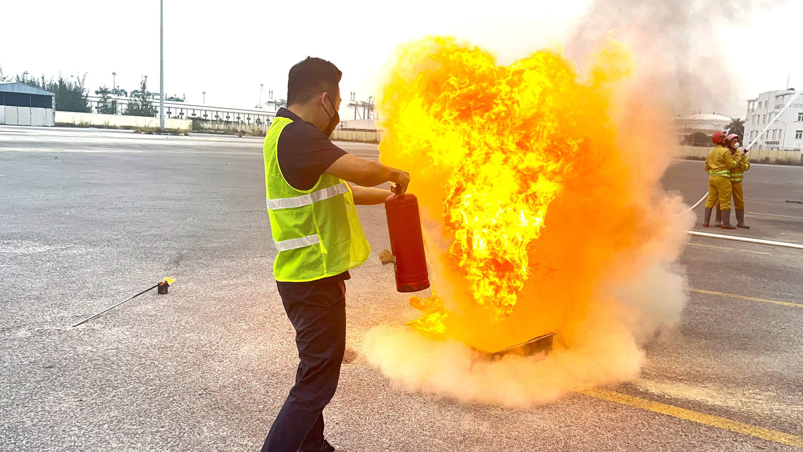 Chemical Warehouse MVG Dinh Vu: Firefighting Exercise 2023