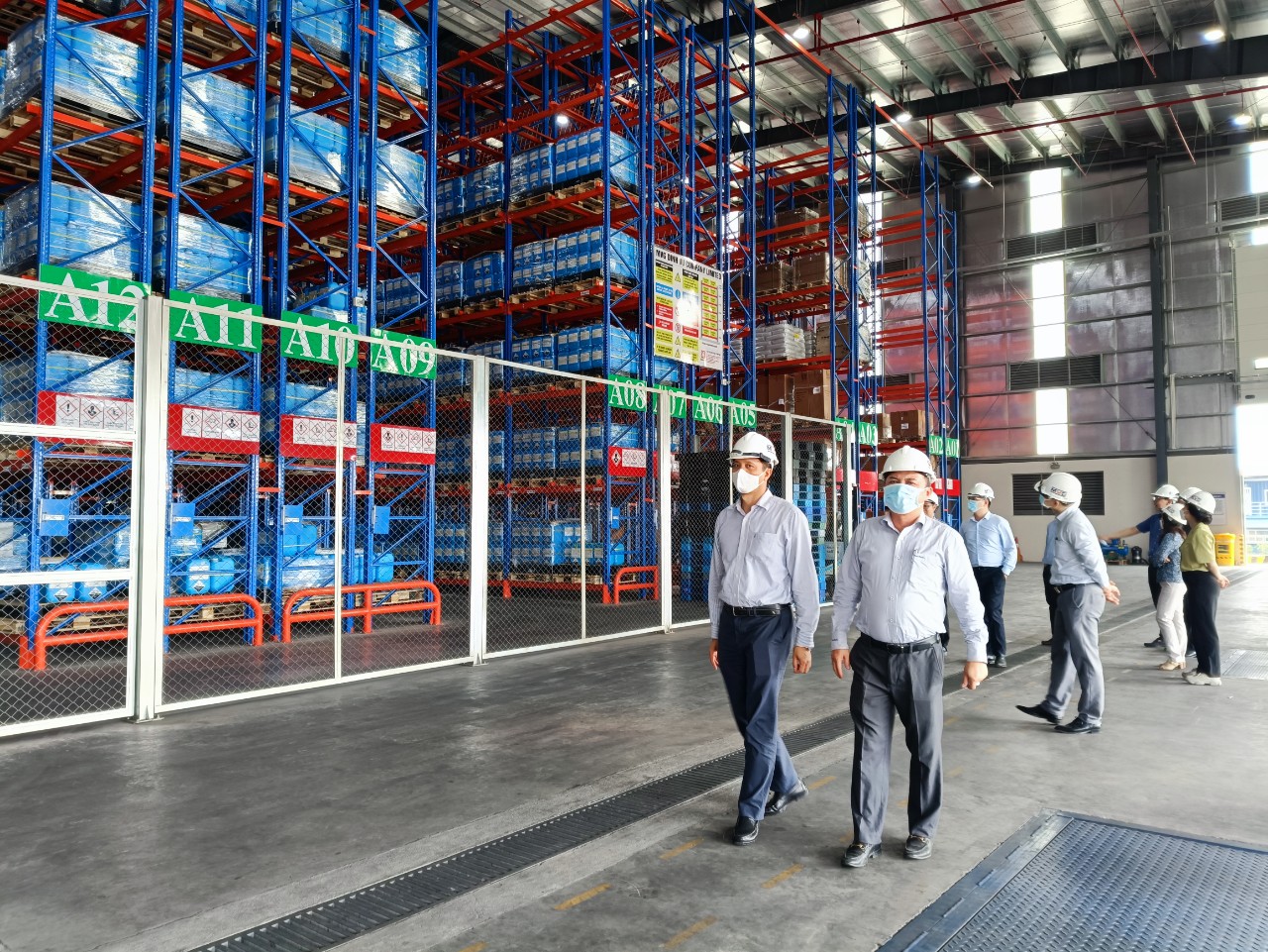  INSPECTION AT MVG DINH VU CHEMICAL WAREHOUSE BY CHEMICAL AGENCY